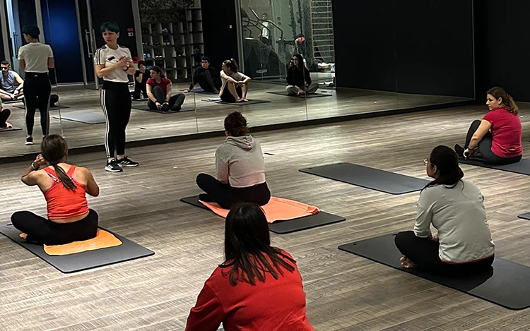 fotografia lezione Body&Mind per i talenti di w.academy